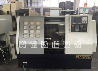 宝鸡CK6432B数控斜身车及文安县美创数控设备销售部概述